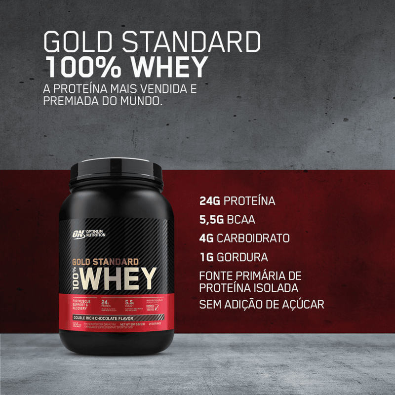 Gold Standard 100% Whey – A Melhor Proteína para Sua Performance (Últimas unidades ✔️)