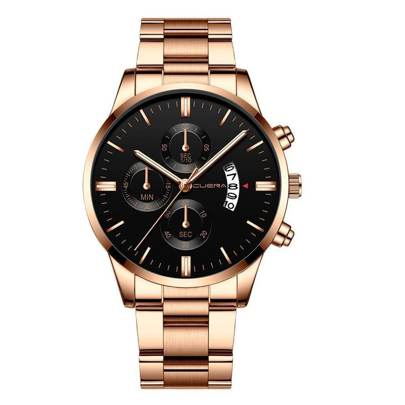 Men's Stainless Steel Style Watch - Free Shipping