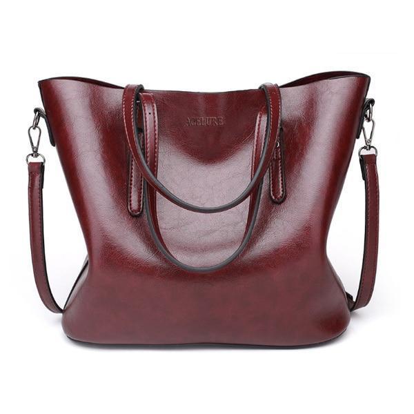 Bolso de piel de lujo para mujer