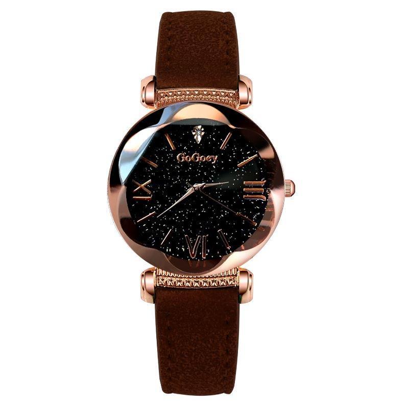 Luxury Women's Starry Sky Diamond Watch - Free Shipping