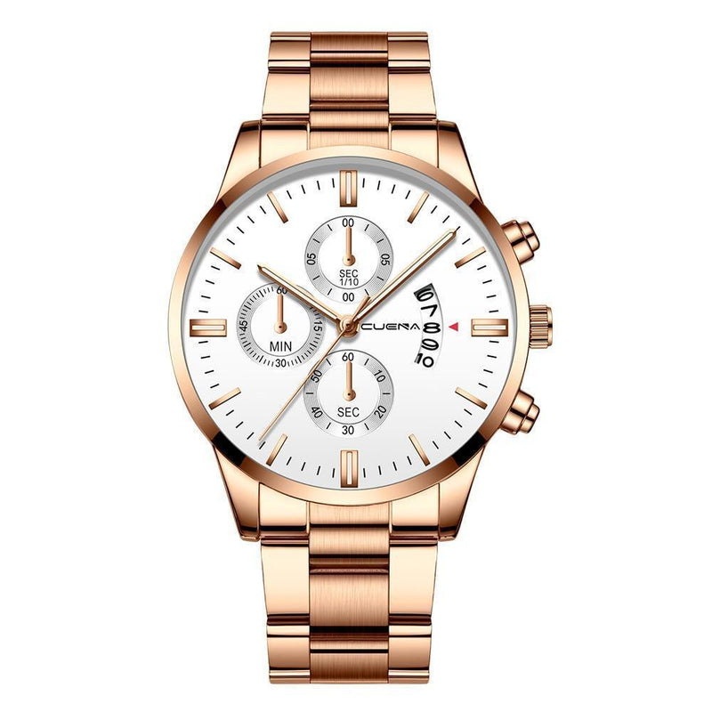 Men's Stainless Steel Style Watch - Free Shipping