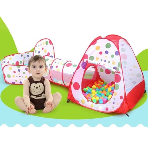 Piscina de pelotas para niños 3 en 1 - Tienda de juegos Imbaby 