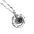 I Love You Necklace in 100 Languages ​​- Free Shipping