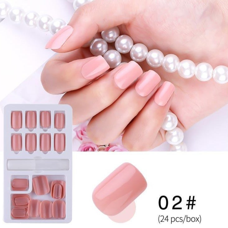 Reusable False Nails - 24 Units 