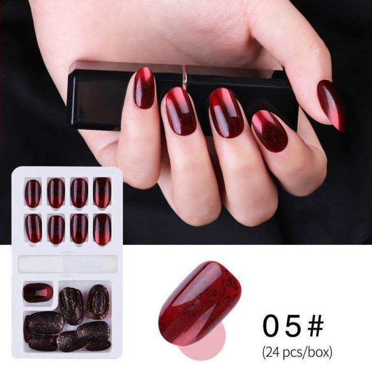 Reusable False Nails - 24 Units 