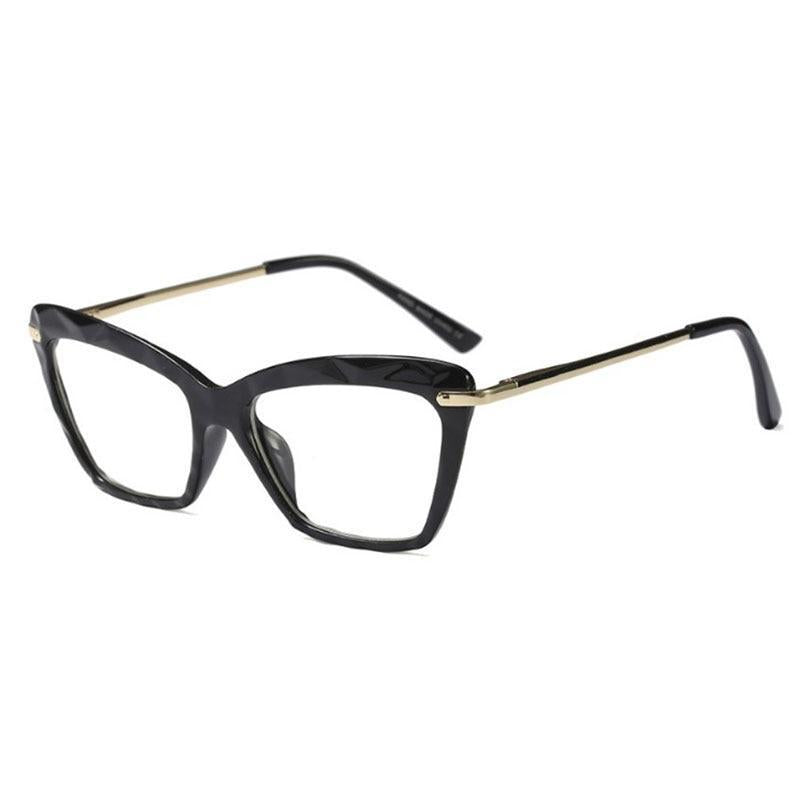 Gafas graduadas con forma de ojo de gato y diamantes para mujer - Montura graduada - ENVÍO GRATIS