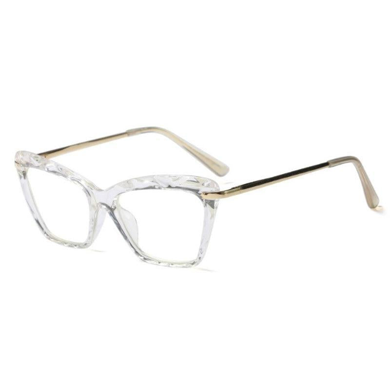 Women's Diamond Cat Eye Prescription Glasses - Prescription Frame - FREE SHIPPING