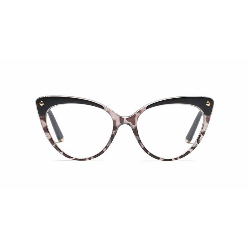 Montura de gafas de ojo de gato para mujer