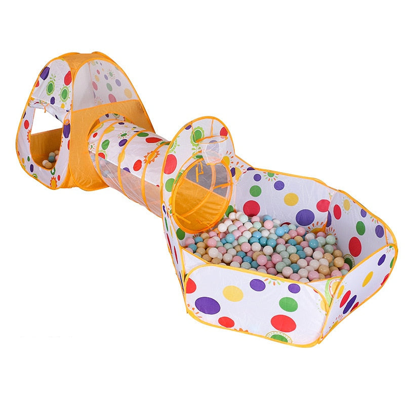 Piscina de pelotas para niños 3 en 1 - Tienda de juegos Imbaby 