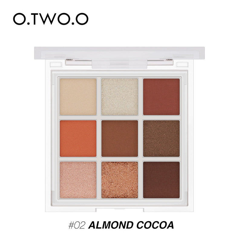 O.TWO.O Eyeshadow Palette - 09 Colors