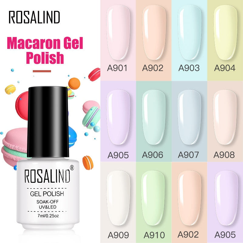 Rosalind Gel Nail Polish - Candy Colors 