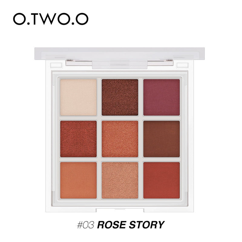 O.TWO.O Eyeshadow Palette - 09 Colors