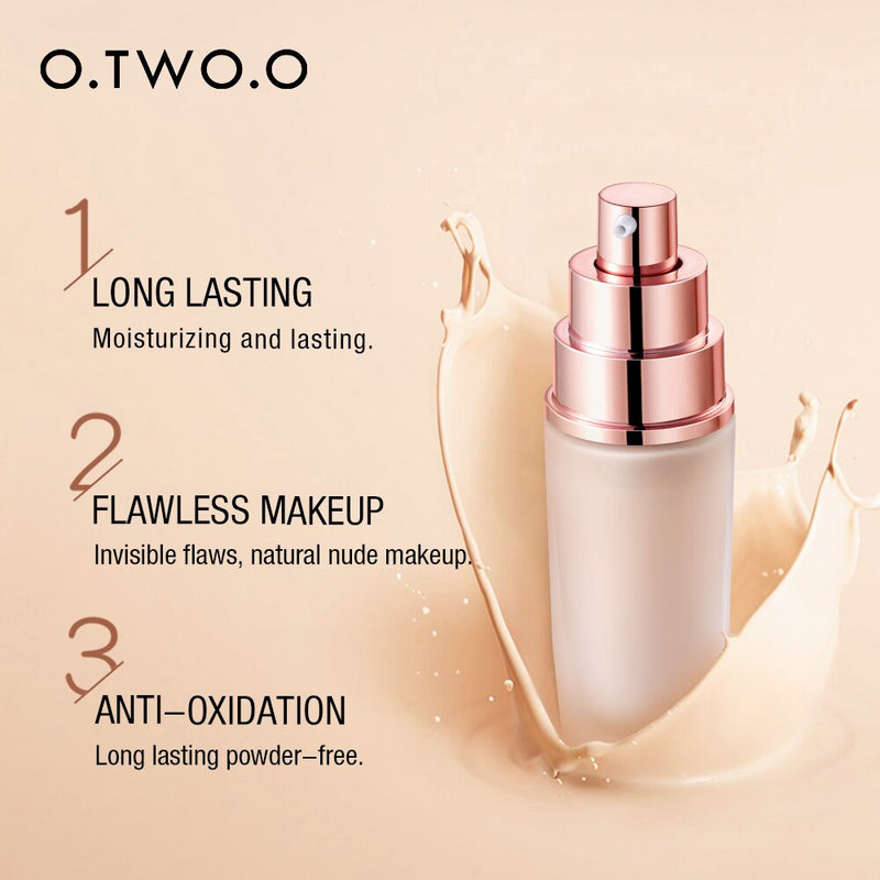 O.TWO.O Long Lasting Liquid Foundation 