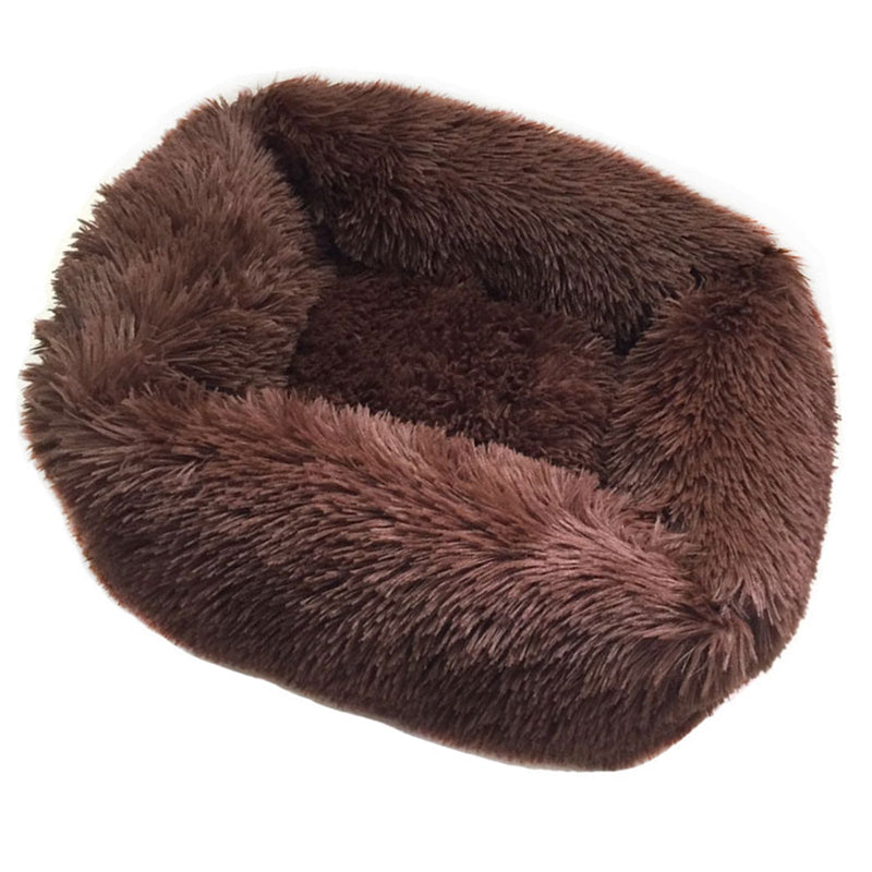 Dog and Cat Bed - Plush Square 