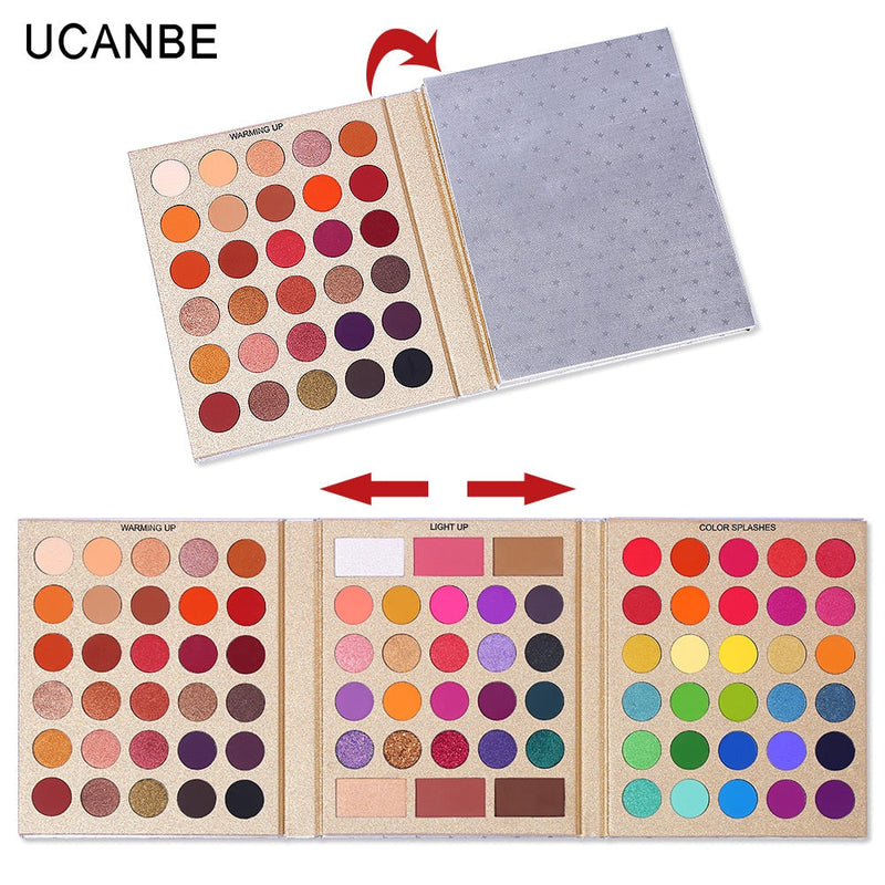 Paleta de maquillaje UCANBE - 86 colores