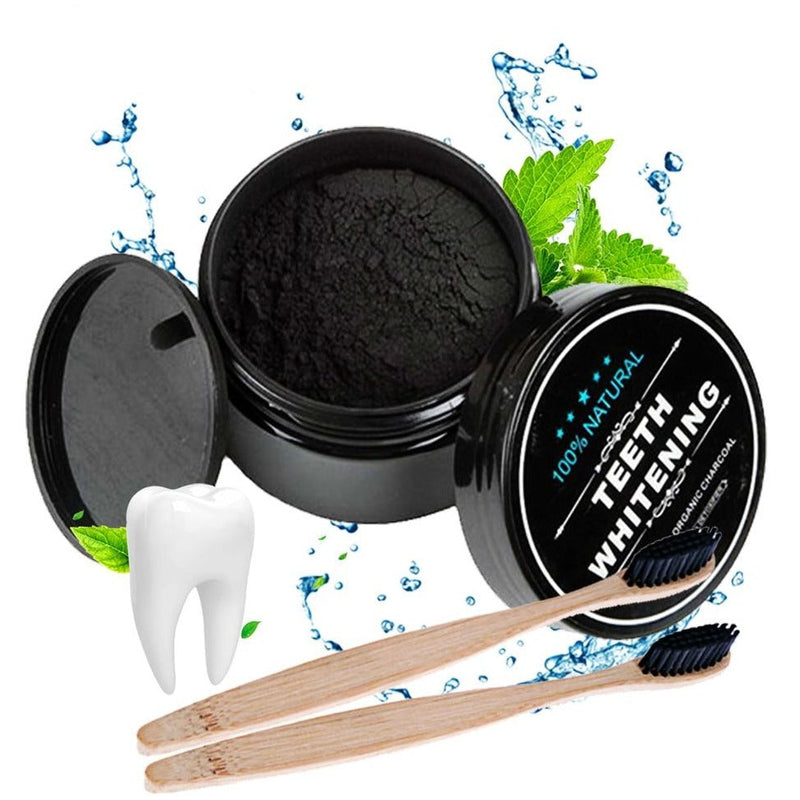 Oshioner Natural Activated Charcoal Powder for Teeth Whitening - 30g 