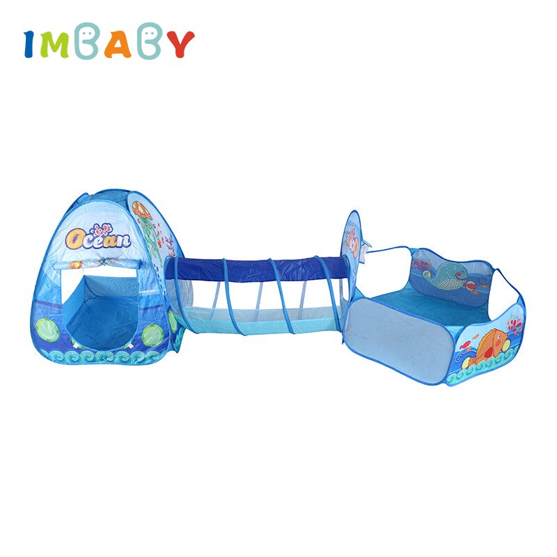 Piscina de pelotas para niños 3 en 1 - Tienda de juegos Imbaby 