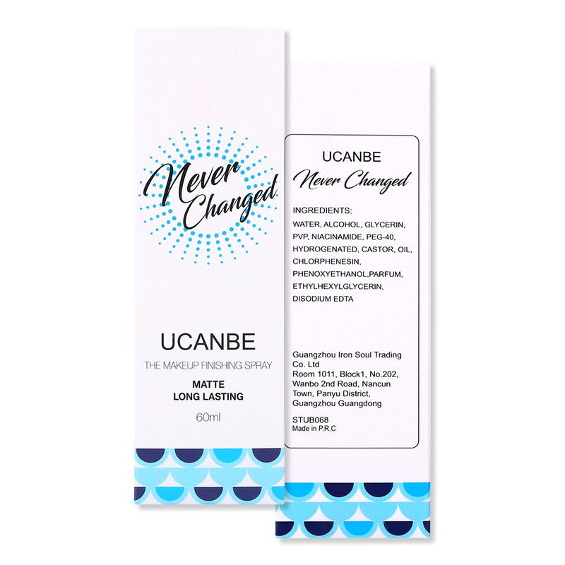 UCANBE Makeup Finishing Spray - Matte Effect