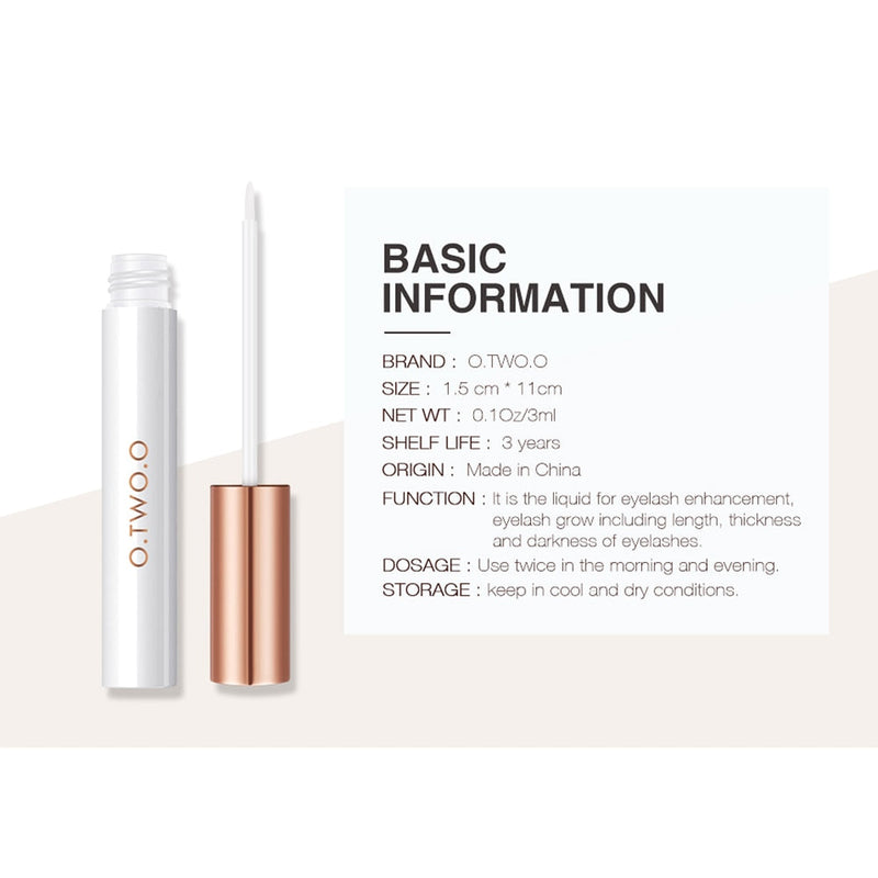 O.TWO.O Eyelash Serum - Growth and Hydration