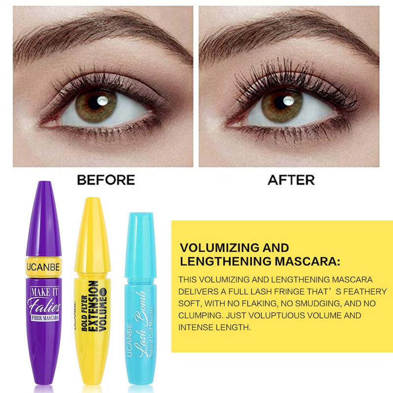 UCANBE Mascara Kit - 03 pieces