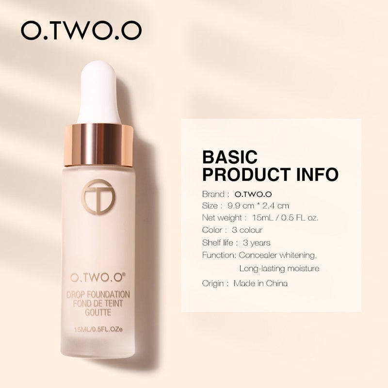 O.TWO.O Long Lasting Liquid Foundation 