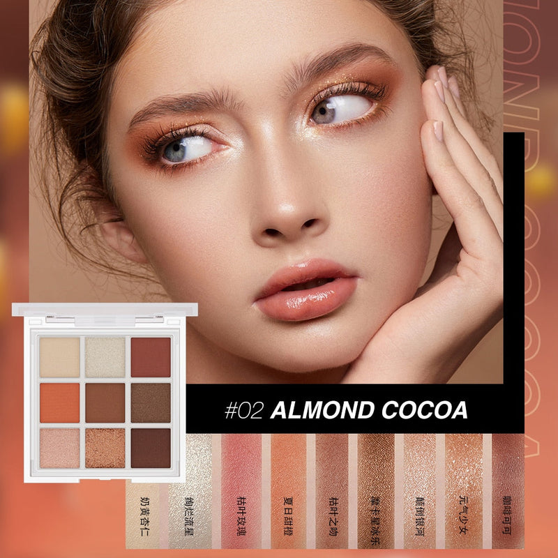 O.TWO.O Eyeshadow Palette - 09 Colors