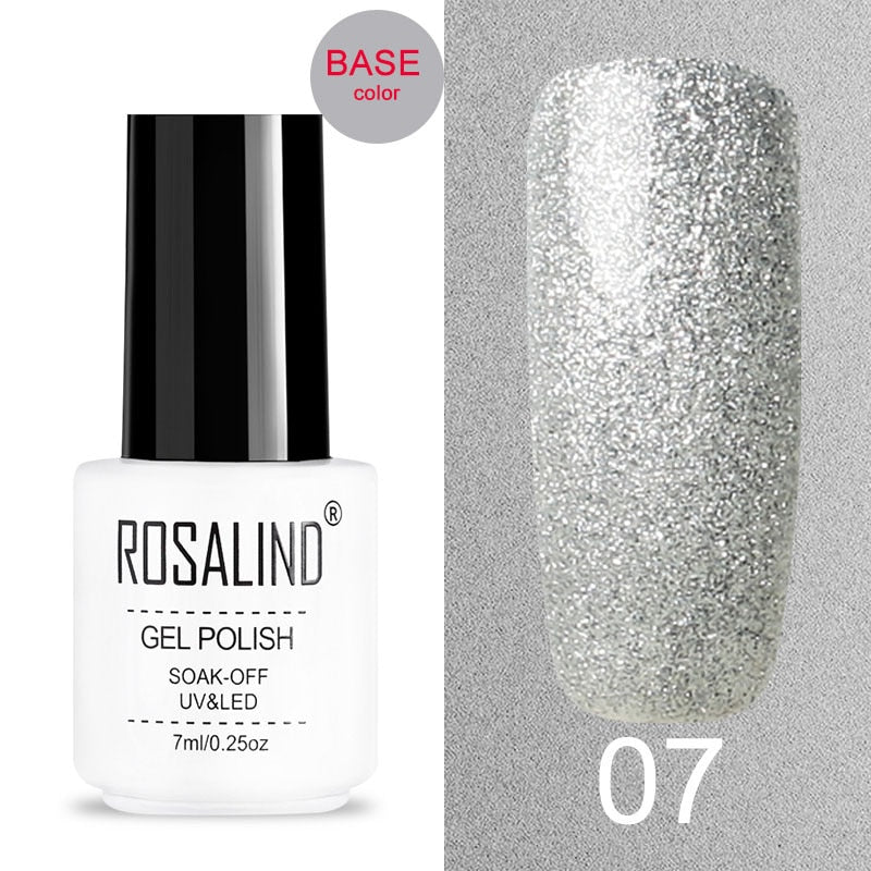 Rosalind Gel Nail Polish - Crackle Effect 