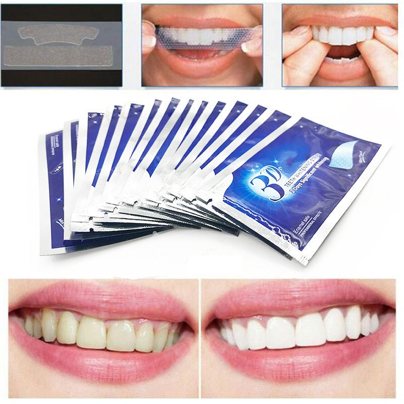 Heonyirry Teeth Whitening Gel Strips - 14 Pairs 