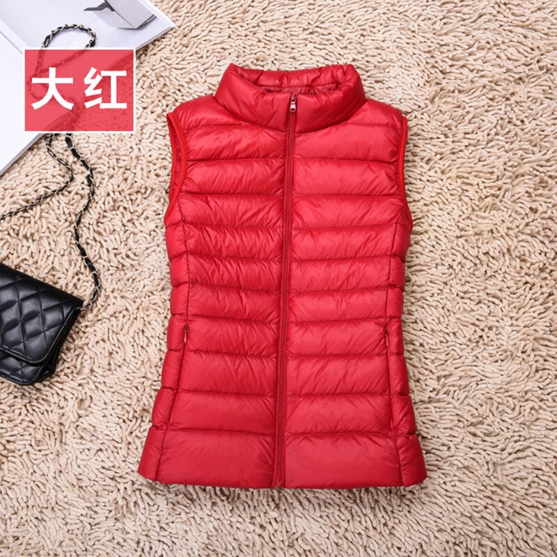 Women's Puffer Stand Vest 