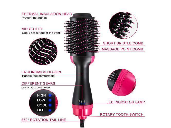 Professional Dryer Brush - 2 in 1 