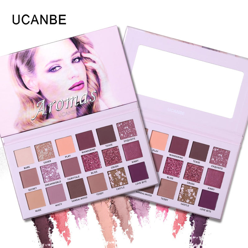 UCANBE Eyeshadow Palette - 18 Colors