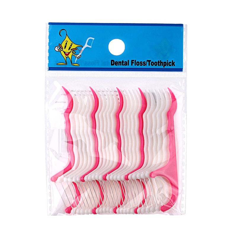 Practical Dental Flosser - Pack of 100 pieces