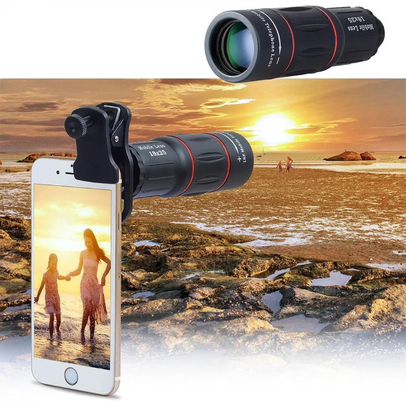 18x Zoom Professional Mobile Phone Spotting Scope Lens - Free Shipping 