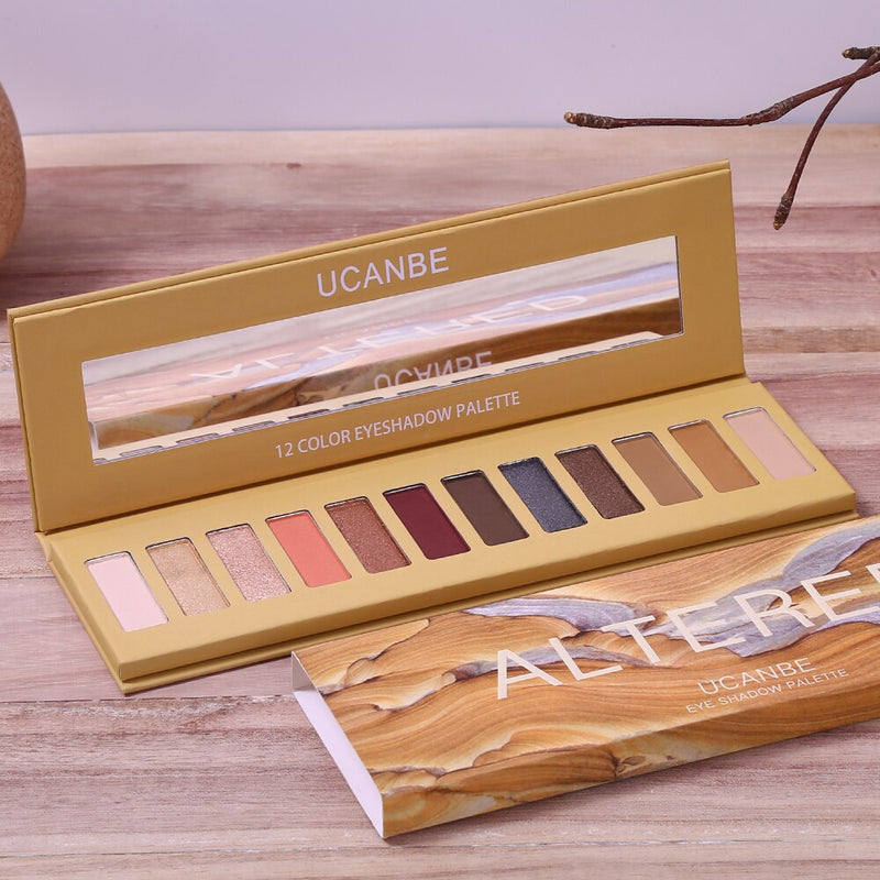 UCANBE Eyeshadow Palette - 12 Colors 