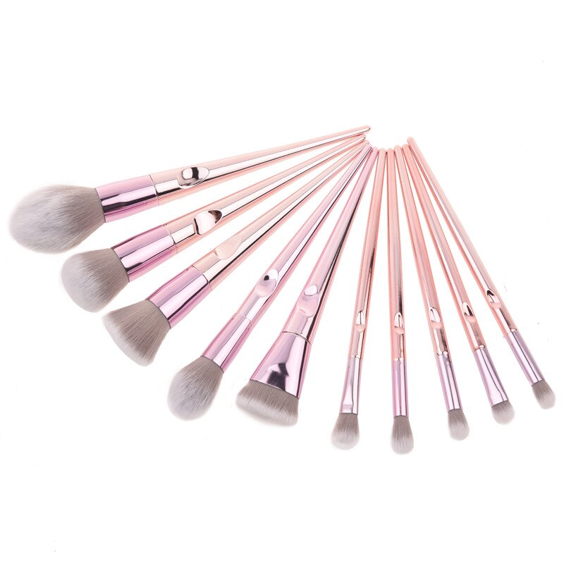 O.TWO.O Makeup Brushes Kit - 10 Pieces