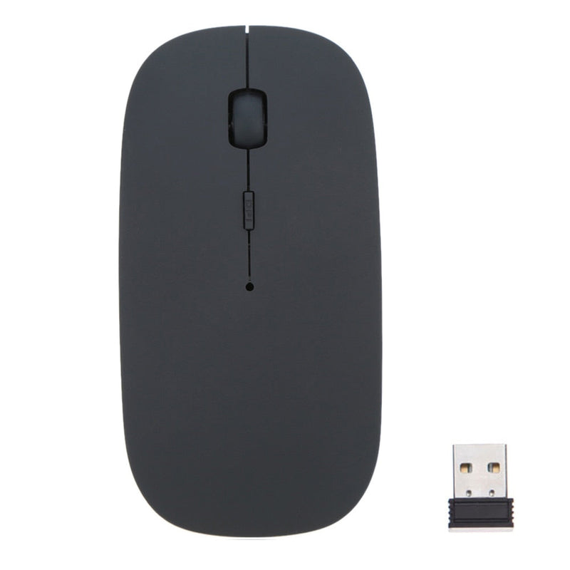 Super Slim Wireless 2.4G 1600 DPI Optical Mouse 