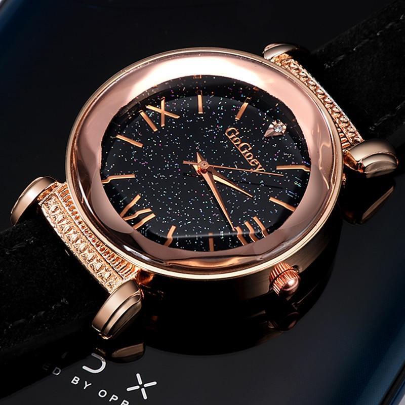 Luxury Women's Starry Sky Diamond Watch - Free Shipping