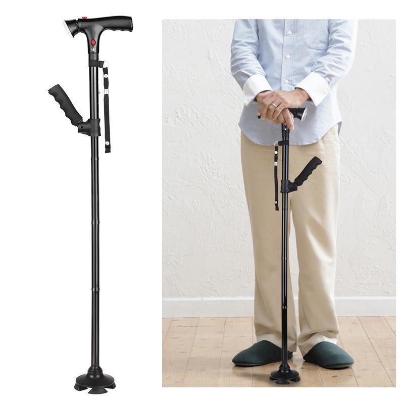 Portable Cane - 4 Support Points