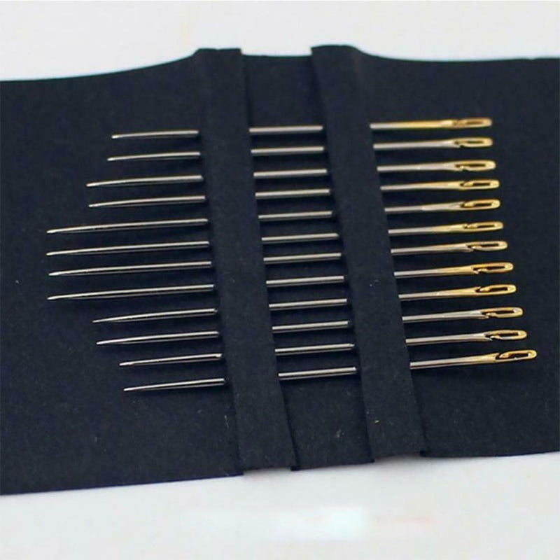 Self-Threading Needle Kit (12 Needles) - Free Shipping 