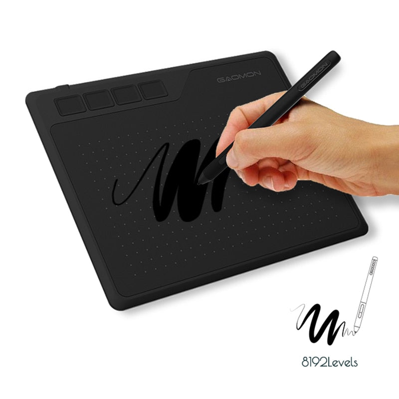 GAOMON S620 Digital Drawing and Graphic Tablet 