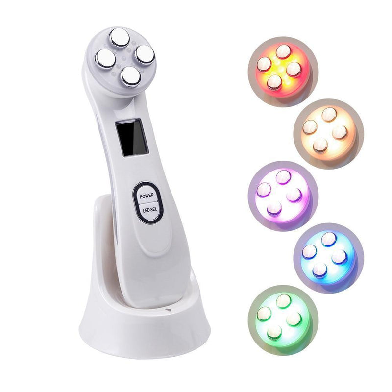 LED Facial Phototherapy Treatment Device - 5 in 1