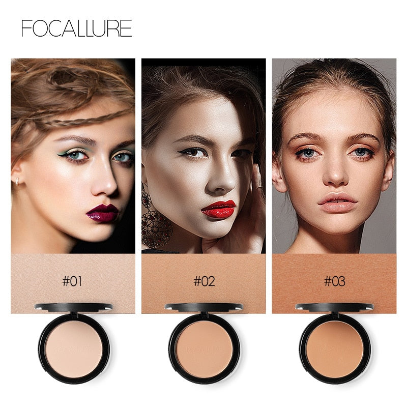 Focallure Compact Facial Powder