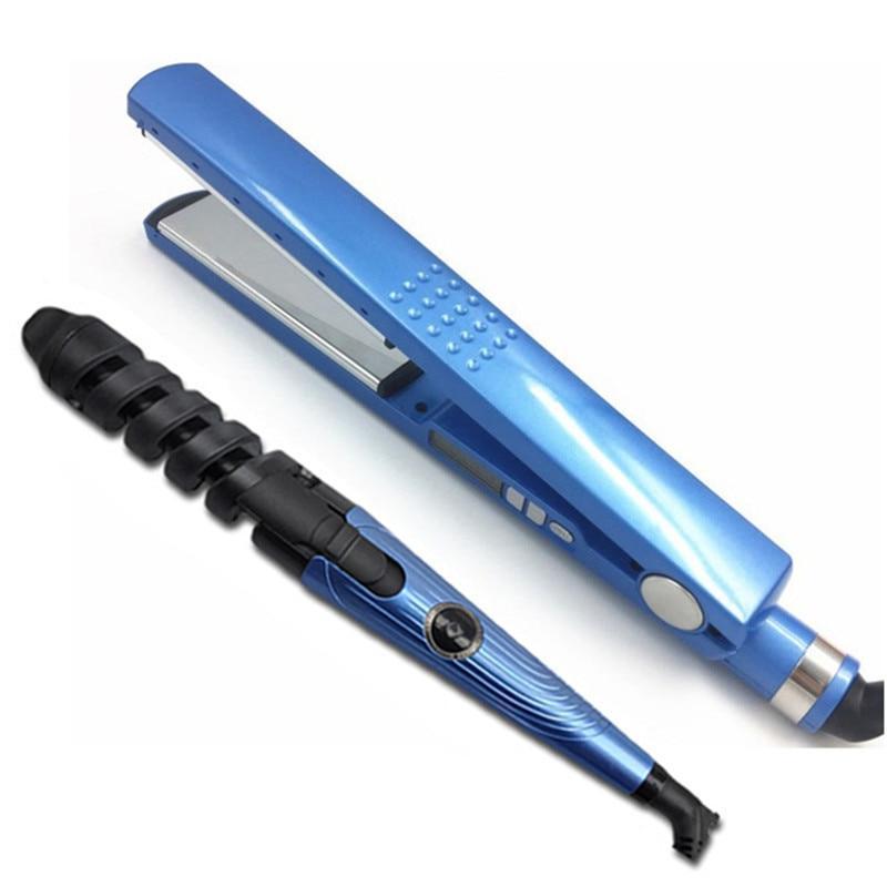 Titanium Professional Flat Iron - 3 in 1