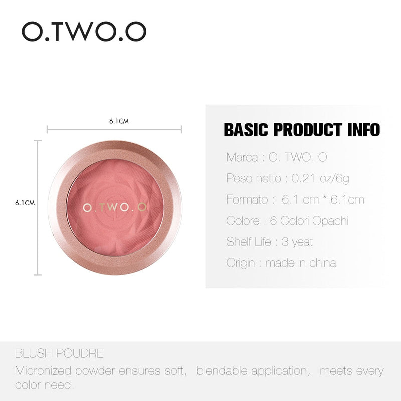 O.TWO.O Powder Facial Blush 