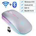 iMice Rechargeable RGB Bluetooth Wireless Mouse 