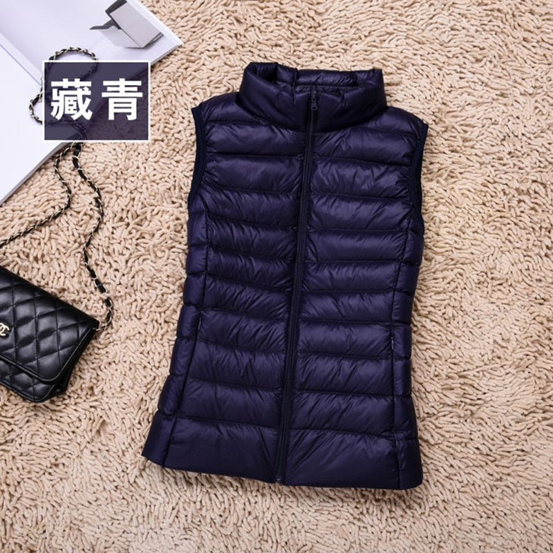 Women's Puffer Stand Vest 