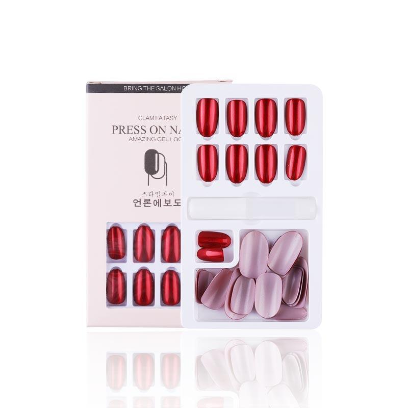 Reusable False Nails - 24 Units 