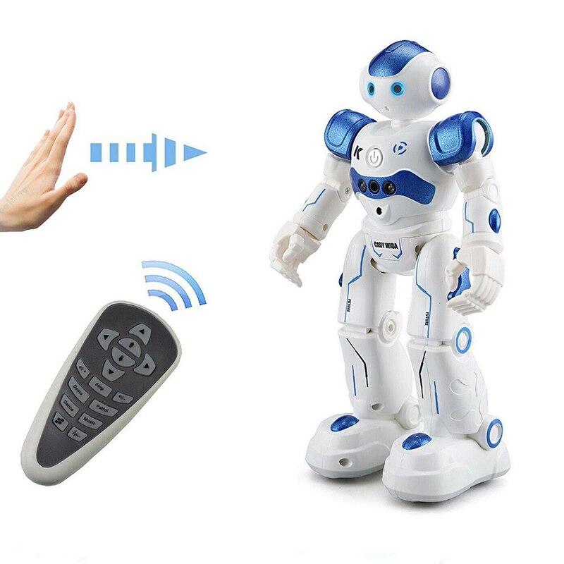 Mini robot de juguete inteligente, divertido robot de baile, juguetes con luz LED, música, robot de baile Hyun, regalo para niños, fiesta, regalos de Navidad, envío directo