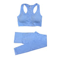 Conjunto de yoga fitness para mujer - 2 piezas