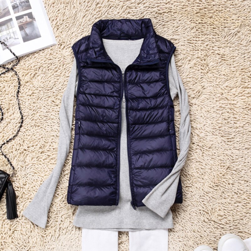 Women's Puffer Stand Vest 